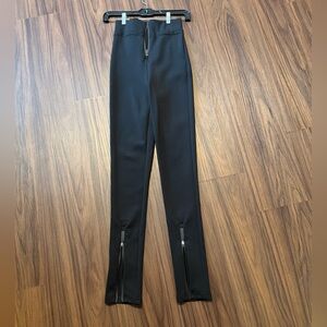 Black High-Waisted Leggings